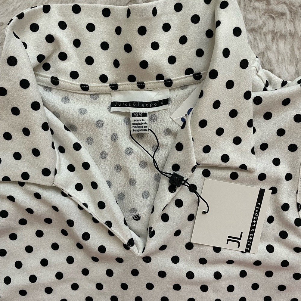 Juliet & Leopard Polka Dot Blouse